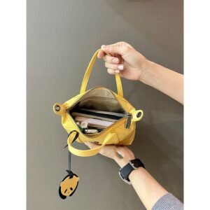 mini tote bag 2025 new fashionable versatile small bag nylon lightweight single shoulder hand carried crossbody bag manufacturer