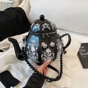 2025 new fashionable niche design, quirky creative water bottle, trendy personalized patchwork handheld, single shoulder crossbody women's bag