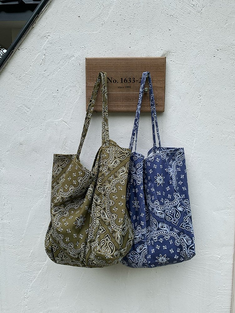 cross border cashew flower shoulder bag, vintage bag, casual bag, fashionable student canvas bag, crossbody tote bag cross border cashew flower shoulder bag, vintage bag, casual bag, fashionable student canvas bag, crossbody tote bag