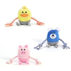 dog toys, durable chew plush cute toys, dental cleaning cotton rope toys, wholesale medium and small dog toys for relief and vocalization