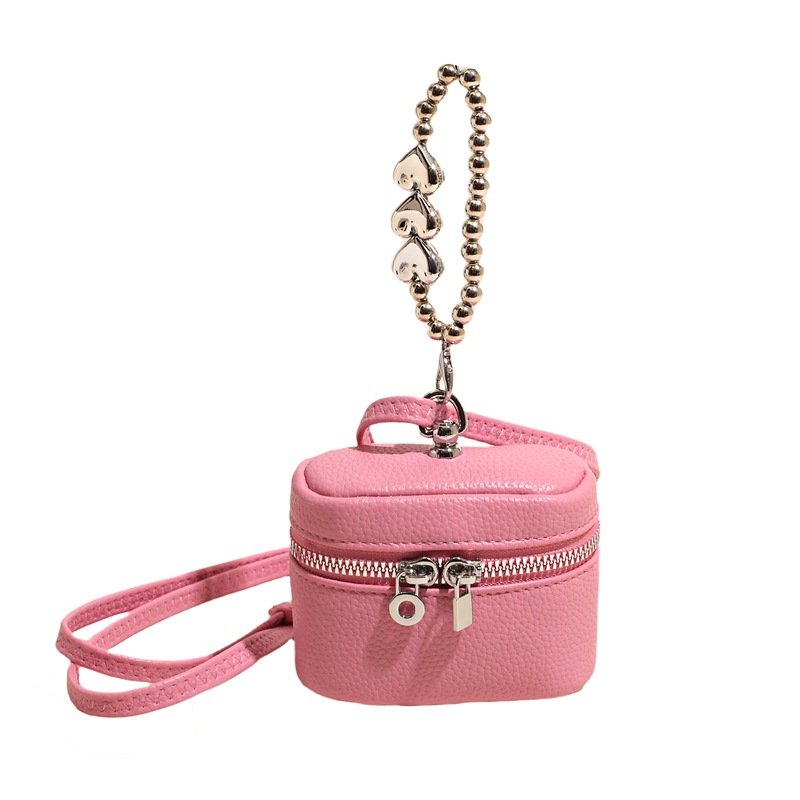 2025 mini headphone bag atmosphere halterneck small bag fashionable bag hanging korean coin purse lipstick bag crossbody bag 2025 mini headphone bag atmosphere halterneck small bag fashionable bag hanging korean coin purse lipstick bag crossbody bag
