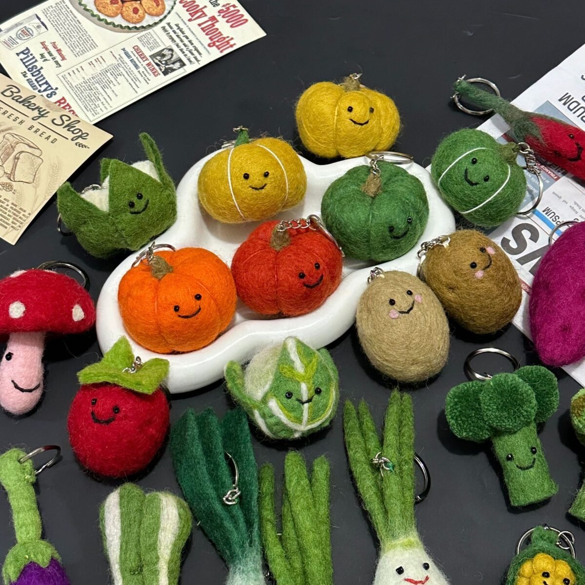 pure handmade wool felt finished pendant pendant vegetable and fruit collection miu series keychain pendant accessories and accessories pure handmade wool felt finished pendant pendant vegetable and fruit collection miu series keychain pendant accessories and accessories