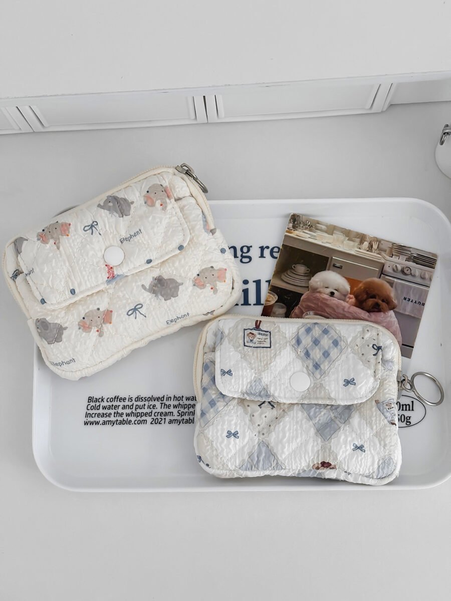 cross border hidden coin purse cute cartoon print portable multifunctional lipstick id coin key storage pouch cross border hidden coin purse cute cartoon print portable multifunctional lipstick id coin key storage pouch