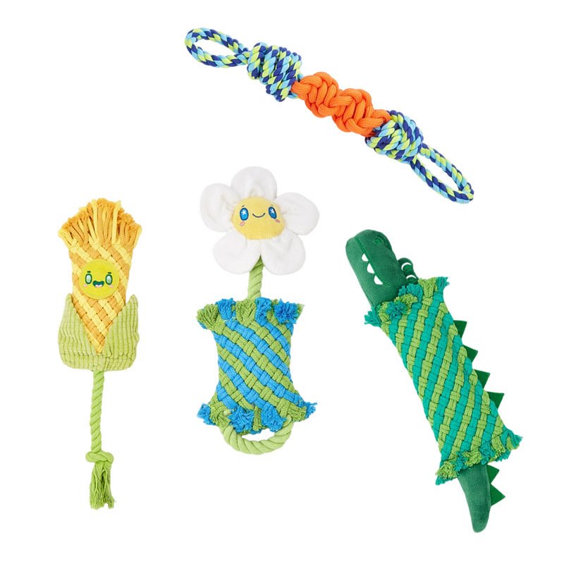 two lucky dog teeth chewing sticks, cotton knots cord dog teeth durable striped toy woven cotton rope teething sticks two lucky dog teeth chewing sticks, cotton knots cord dog teeth durable striped toy woven cotton rope teething sticks