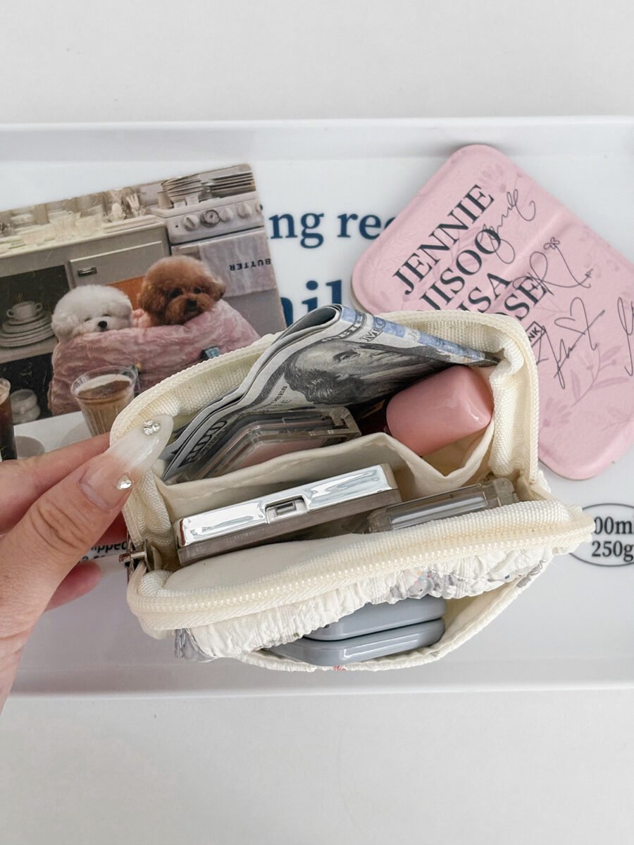 cross border hidden coin purse cute cartoon print portable multifunctional lipstick id coin key storage pouch cross border hidden coin purse cute cartoon print portable multifunctional lipstick id coin key storage pouch