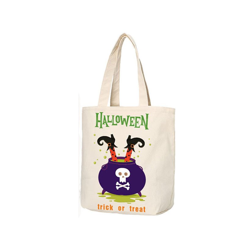 halloween handbag reusable, trick or treat, pumpkin party gift bag, office worker canvas bag halloween handbag reusable, trick or treat, pumpkin party gift bag, office worker canvas bag