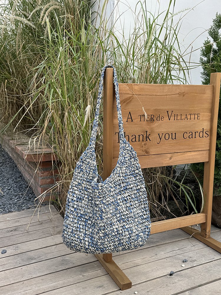 new straw bag, crossbody, seaside woven shoulder bag, handmade bag, woven bag, large capacity beach cabbage basket new straw bag, crossbody, seaside woven shoulder bag, handmade bag, woven bag, large capacity beach cabbage basket