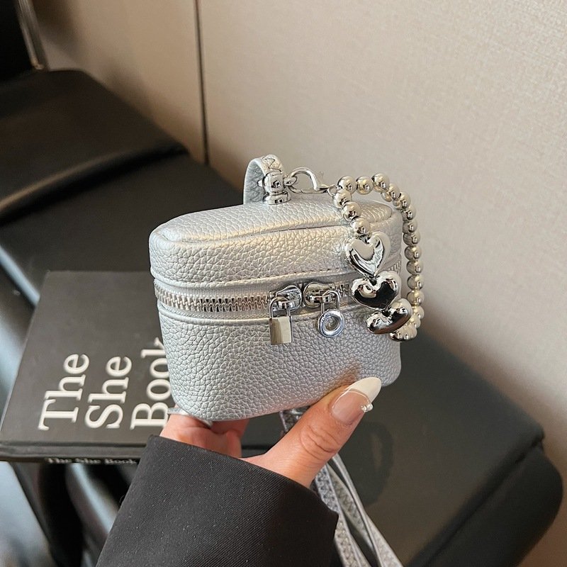 2025 mini headphone bag atmosphere halterneck small bag fashionable bag hanging korean coin purse lipstick bag crossbody bag 2025 mini headphone bag atmosphere halterneck small bag fashionable bag hanging korean coin purse lipstick bag crossbody bag