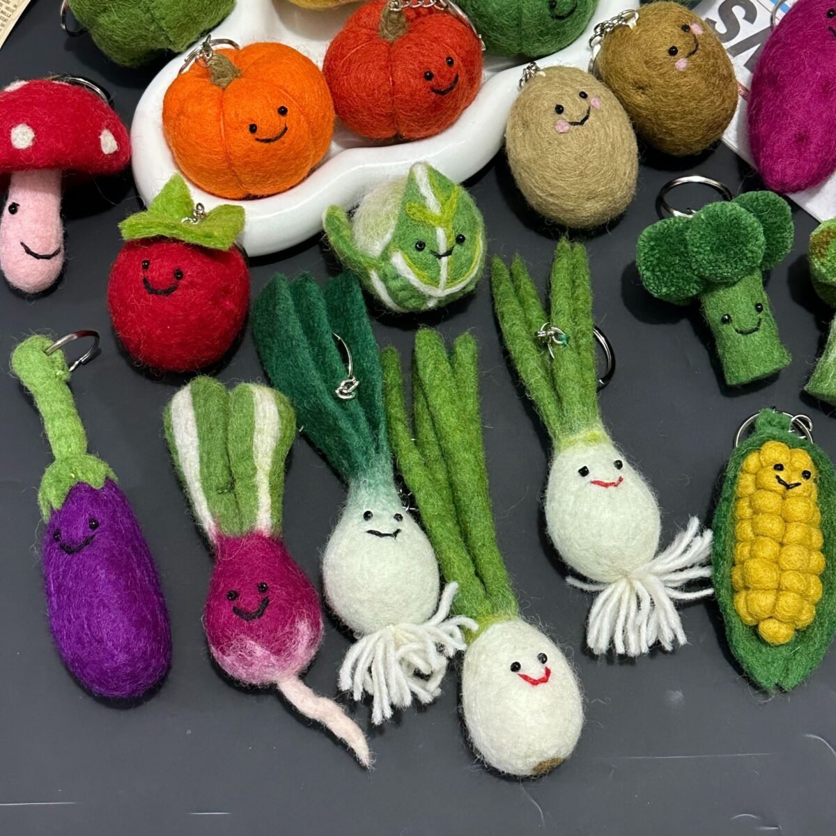 pure handmade wool felt finished pendant pendant vegetable and fruit collection miu series keychain pendant accessories and accessories pure handmade wool felt finished pendant pendant vegetable and fruit collection miu series keychain pendant accessories and accessories